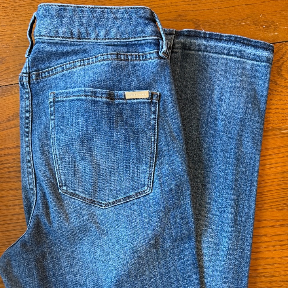 White House Black Market Dark Blue Skinny Jeans - Picture 7 of 7